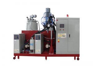 Máquina de fundição de elastômero de espuma poliuretano de média temperatura china