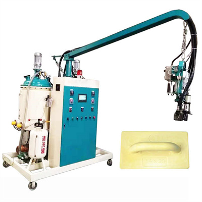 Máquina de poliuretano de três componentes para derramar resina PU Tdi Mdi Ptmeg Moca Bdo pré-polímero E300 Máquina de elastômero PU
