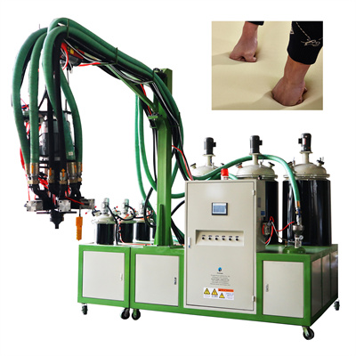 Máquina de fabricação de sola de sapato de PU totalmente automática Máquina de espuma de poliuretano