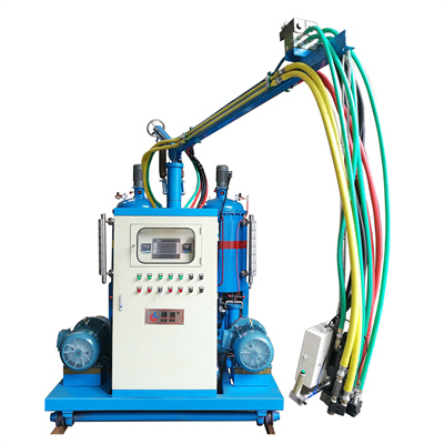 Máquina de espuma de poliuretano de alta pressão de cooperação Alemanha-China de quatro componentes
